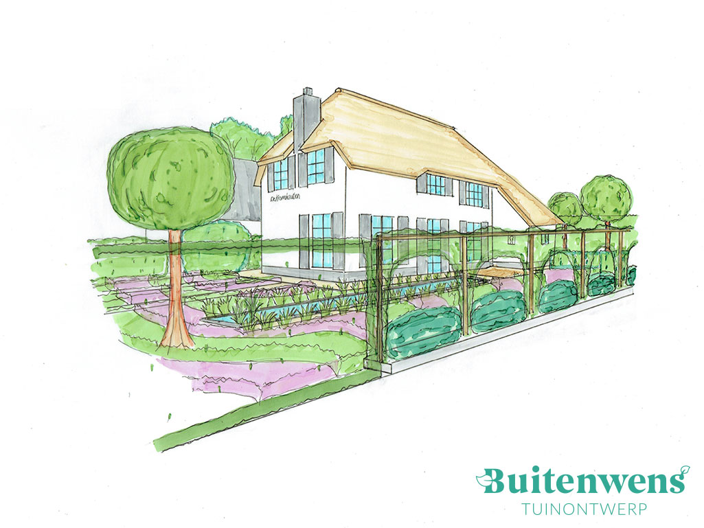 Buitenwens Tuinontwerp Heemskerk 3d Impressie