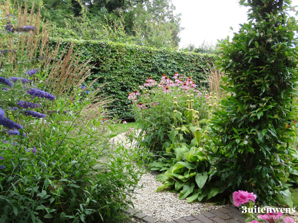 Buitenwens Tuinontwerp Heemskerk Landelijke tuin Heemskerk met Doorkijkje