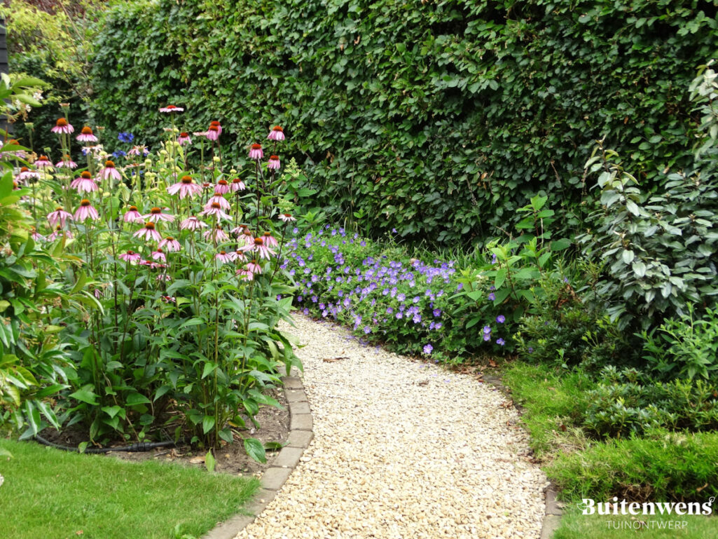 Buitenwens Tuinontwerp Heemskerk Landelijke tuin Heemskerk met Zonnehoed